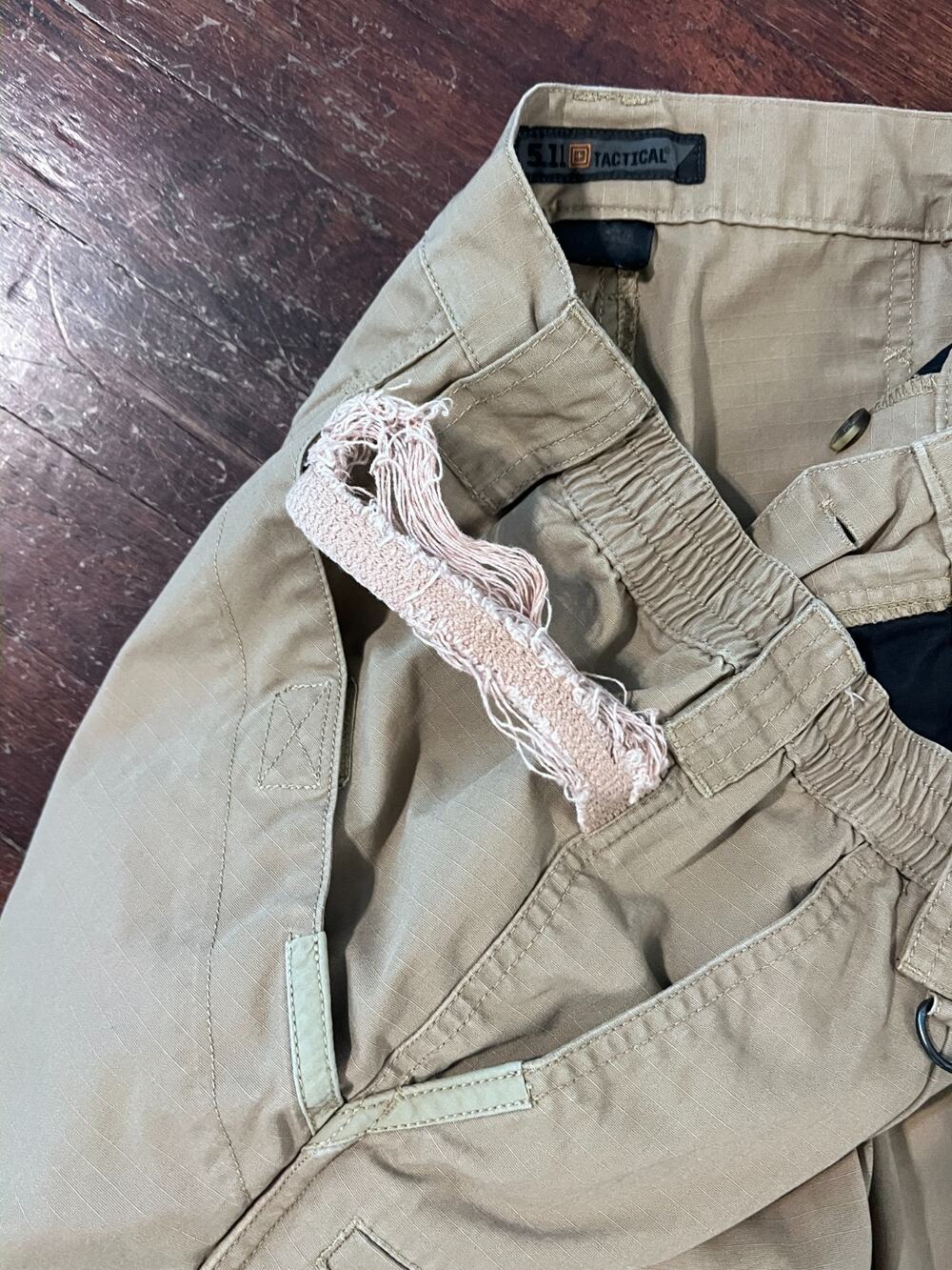 5.11 Tactical Mens Size 40 Khaki Ripstop Cargo Utility Field Pants - Picture 6 of 10